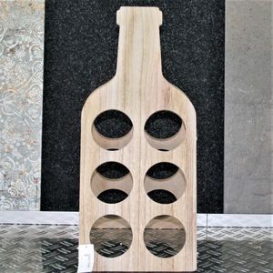 Weinflaschenhalter Holz