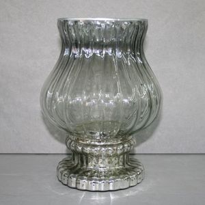 Windlicht Glas Bauernsilber