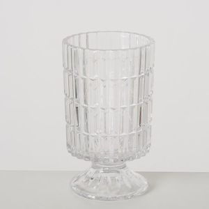 Windlicht/Pokal Glas
