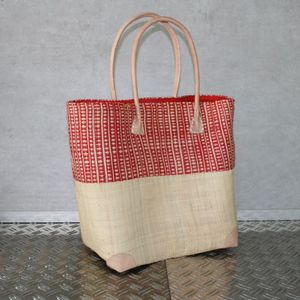 Tasche m. Henkel  rot