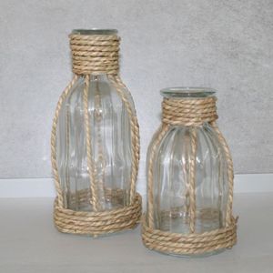 Vase m. Seil 