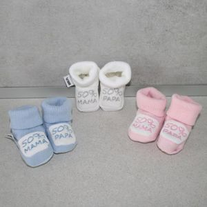 Baby-Schuhe  50% Mama 50% Papa