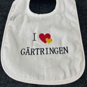 Lätzchen I love Gärtringen