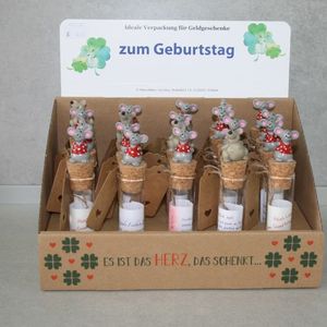 Geschenk-Röhrchen Mäuse
