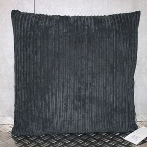 Kissen Cord anthrazit