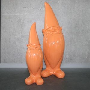 Gartenzwerg orange