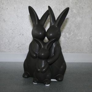 Hasenpaar m. Kind