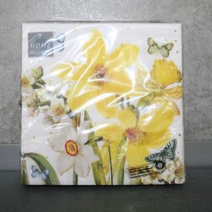 Cocktailserviette Narzisse