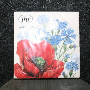 Cocktailservietten Mohn