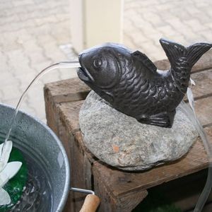 Fisch Springbrunnen