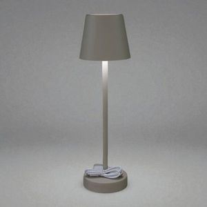 Lampe LED touch creme