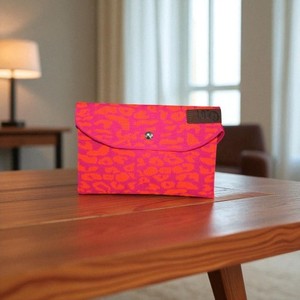 Geldtasche orange/pink 