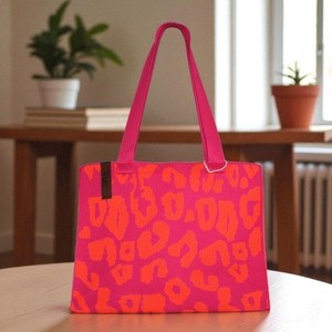Shopper orange/pink