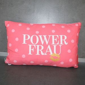 Kissen "Powerfrau"