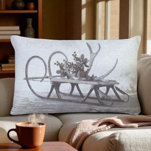 Kissenhülle "Schlitten"